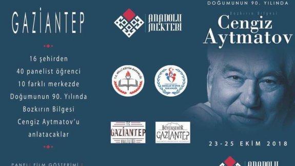 Anadolu Mektebi Projesi kapsamında " Doğumunun 90. Yılında Bozkırın Bilgesi Cengiz Aytmatov" Programı
