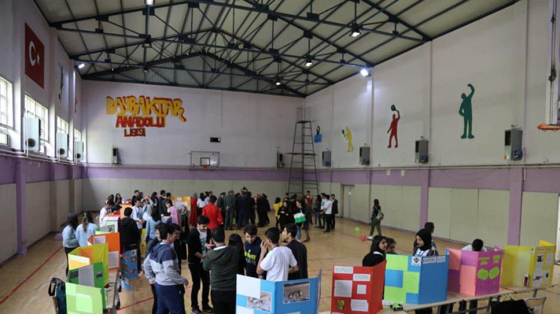 Bayraktar Anadolu Lisesi Tübitak 4006 Bilim Fuarının Açılışı Yapıldı.