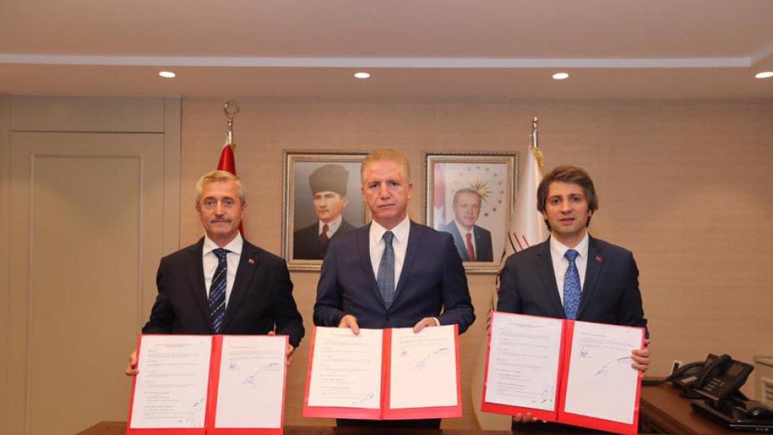 Valiliğimiz, Şahinbey Belediyemiz ve Müdürlüğümüzce İşbirliği Protokolü İmzalandı.
