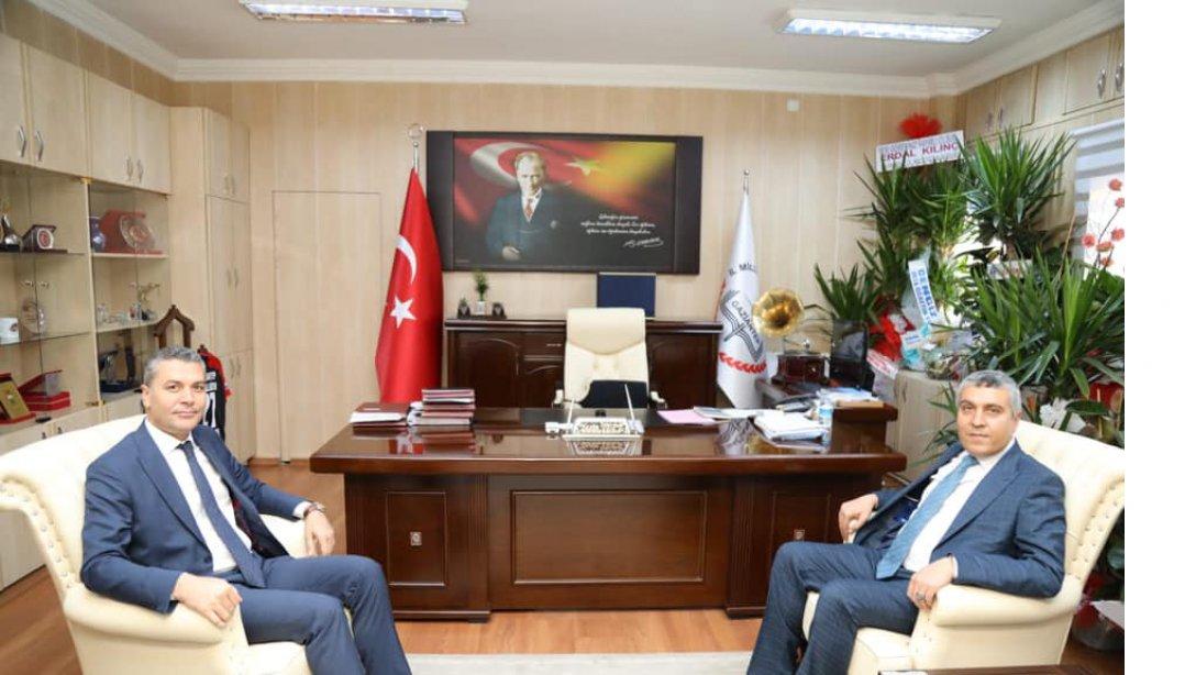 Osmaniye İl Milli Eğitim Müdürü Aydın Albak, İl Milli Eğitim Müdürümüz Yasin TEPE'yi ziyaret etti.