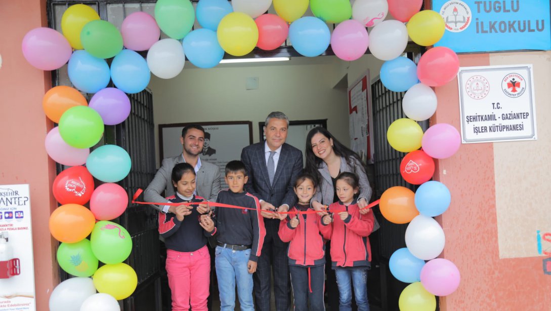 İl Müdürümüz Yasin Tepe, Tuğlu İlkokulunu ziyaret ederek okulun kütüphane açılışını yaptı.