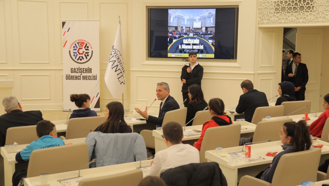 Gazişehir İl Öğrenci Meclisi Değerlendirme Toplantısı 