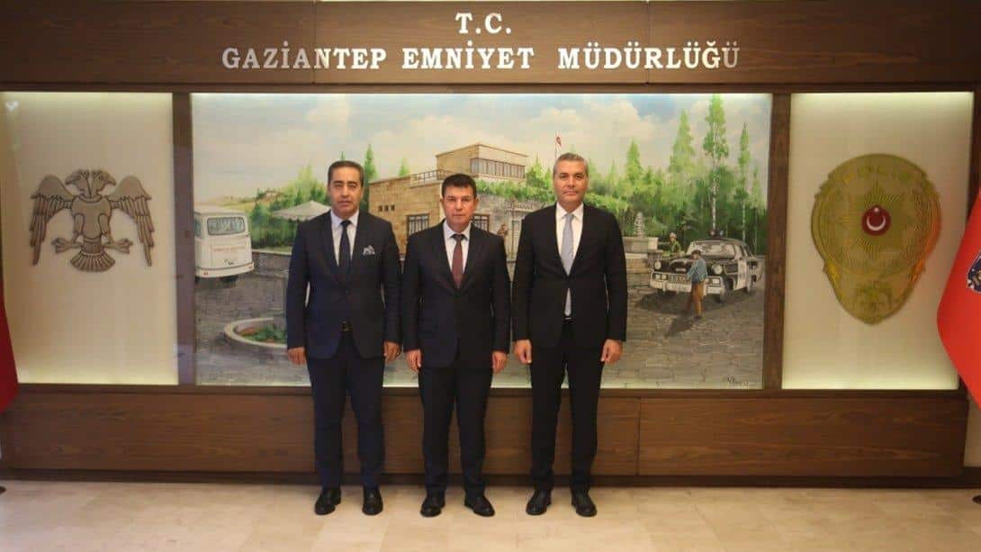  Gaziantep İl Emniyet Müdürü Celâl Özcan'ı Ziyaret