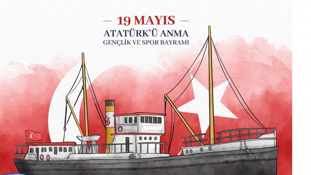 İl Müdürümüz Yasin Tepe'nin 19 Mayıs Atatürk'ü Anma, Gençlik ve Spor Bayramı Mesajı