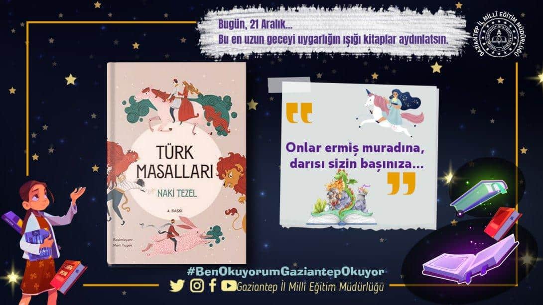 Yeni Bir Kitaba Başlamak İsteyenler için Haftanın Kitap Önerisi, Naki Tezel'den Türk Masalları...