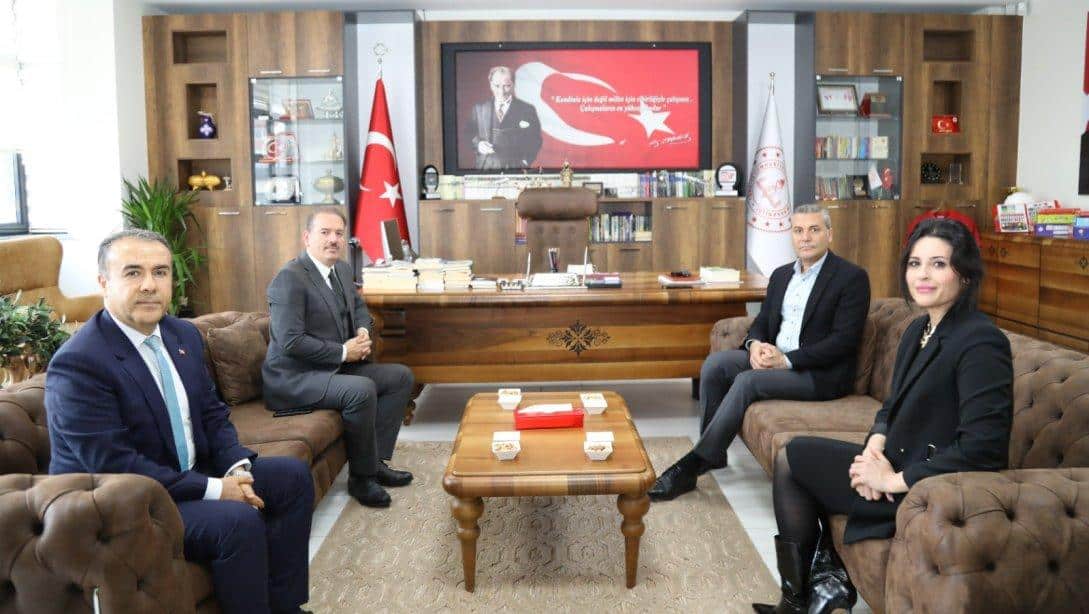 Adıyaman İl Millî Eğitim Müdürü Ali Tosun ve Besni İlçe Millî Eğitim Müdürü Mehmet Demirel'in Ziyareti