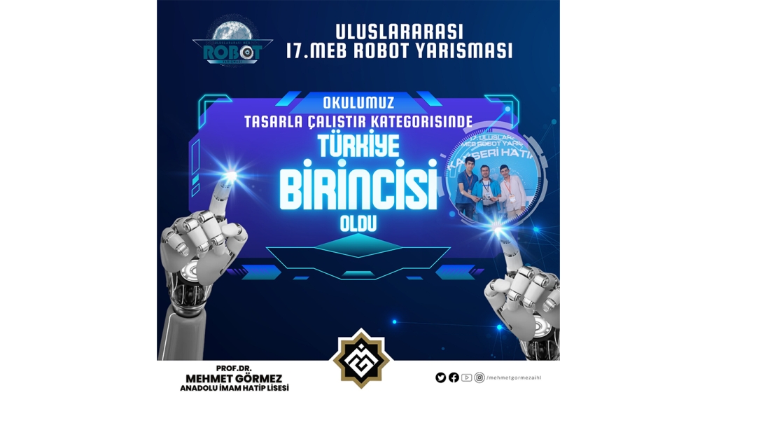17. ULUSLARARASI MEB ROBOT YARIŞMASI