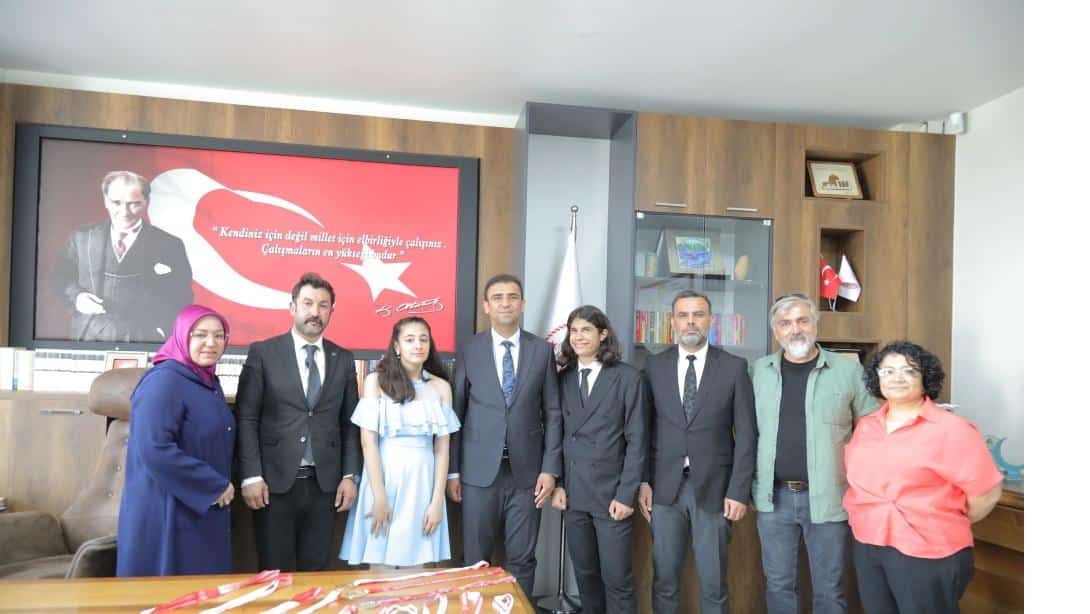 GAZİANTEP İL MİLLÎ EĞİTİM MÜDÜRLÜĞÜNDE ÖZEL BİR SPORCUYU AĞIRLADIK!