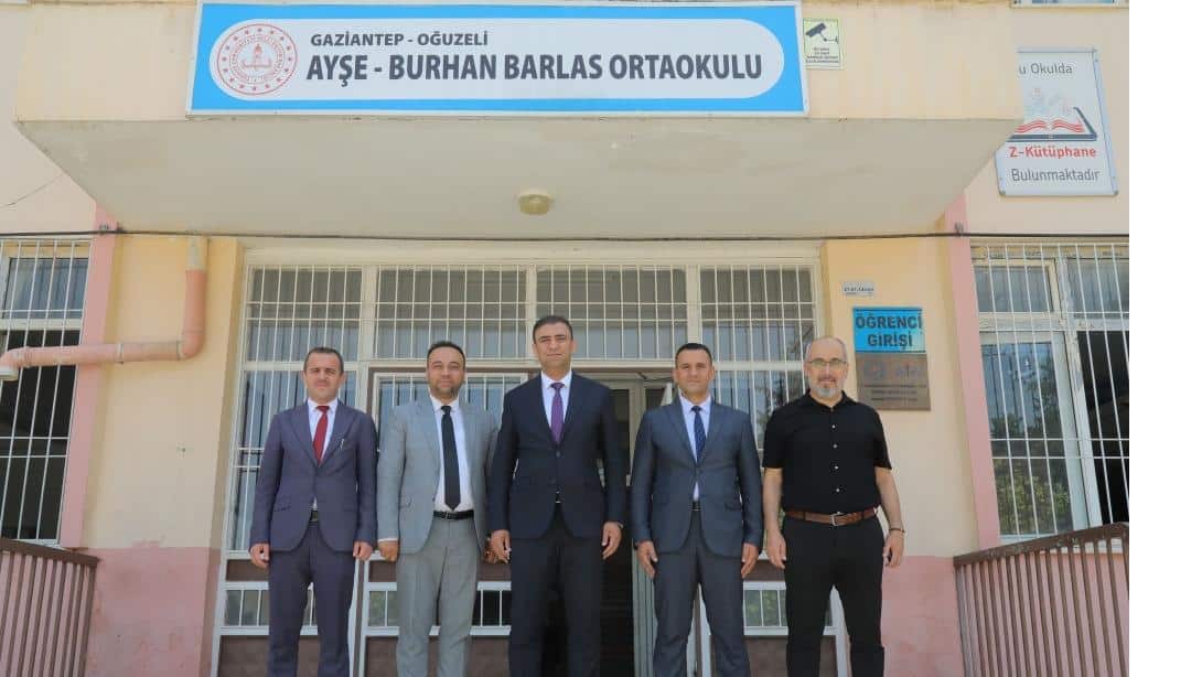OĞUZELİ'NDE AYŞE-BURHAN BARLAS ORTAOKULUNDAYIZ!