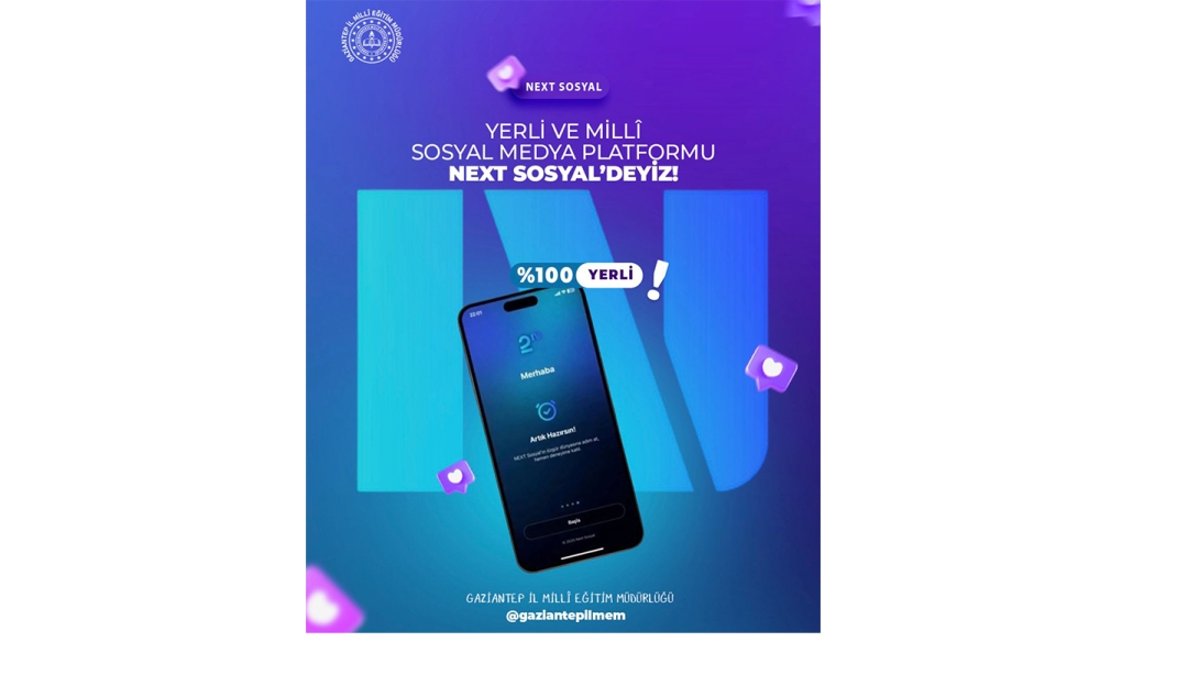 Yerli ve Millî Sosyal Medya Platformu Next Sosyal'deyiz!