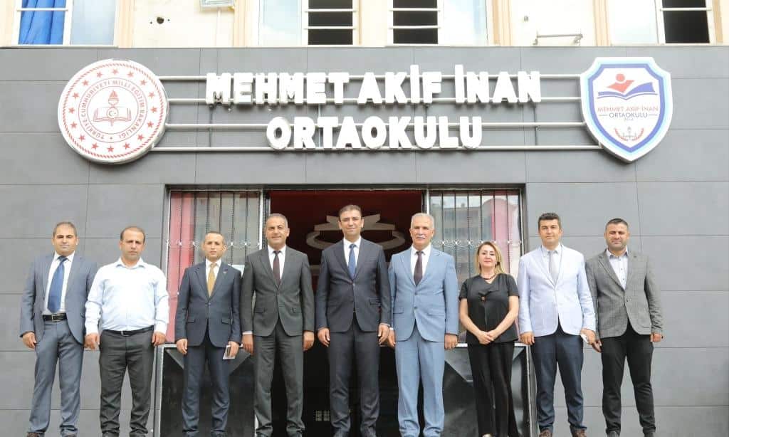 LGS Başarısını Tebrik Ziyareti için Mehmet Akif İnan Ortaokulundayız!