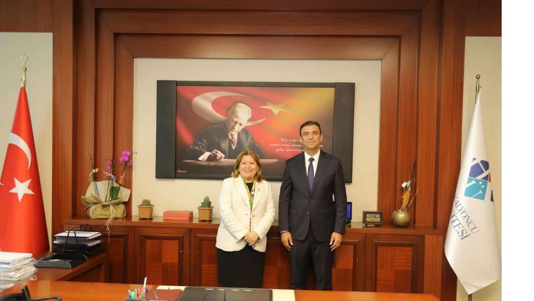 İl Millî Eğitim Müdürümüz Dr. Erdal Kılınç'tan Hasan Kalyoncu Üniversitesi Rektör Vekili Prof. Dr. Sayın Gül Rengin Küçükerdoğan'a Ziyaret 